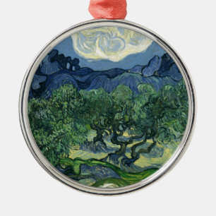 Adorno Metálico Olivos de Van Gogh