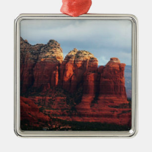 Adorno Metálico Olla de café nublada Roca en Sedona Arizona
