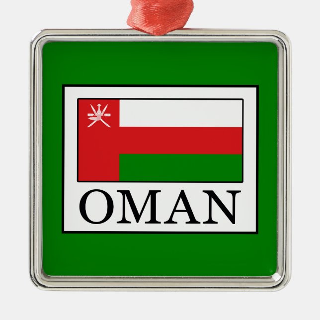 Adorno Metálico Oman (Frente)