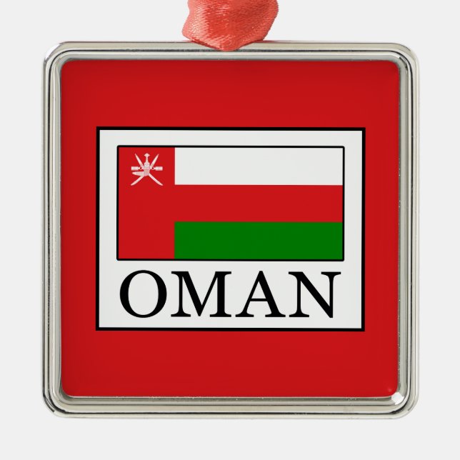 Adorno Metálico Oman (Frente)