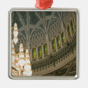 Adorno Metálico Omán, Mascate, mezquita del sultán Qaboos