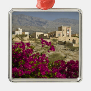 Adorno Metálico Omán, montañas occidentales de Hajar, Al Hamra. Pu