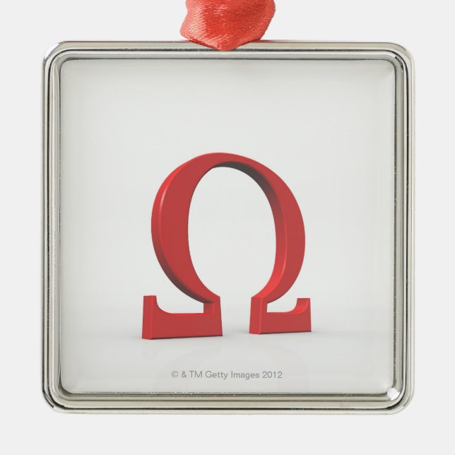 Adorno Metálico Omega (Frente)