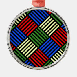 Adorno Metálico Ondas de cesta