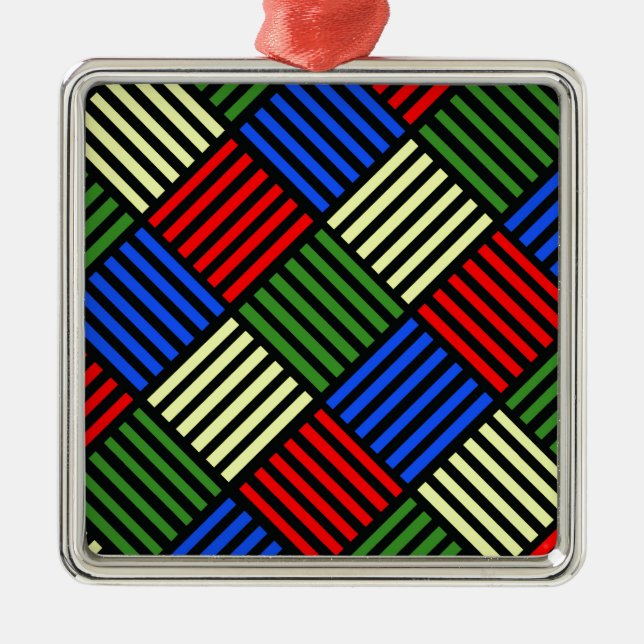 Adorno Metálico Ondas de cesta (Frente)