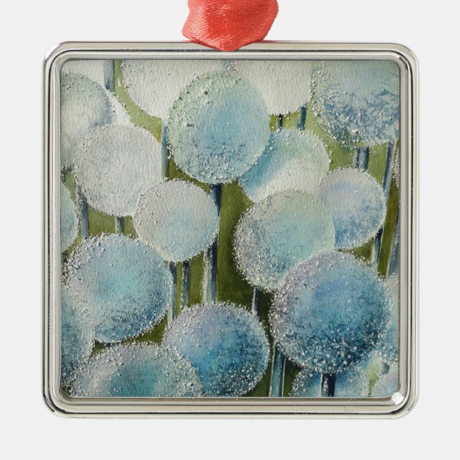 Adorno Metálico Onion Millions Watercolor Art (Frente)