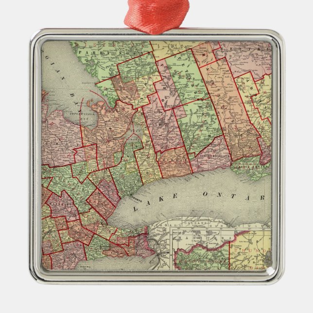 Adorno Metálico Ontario 4 (Frente)