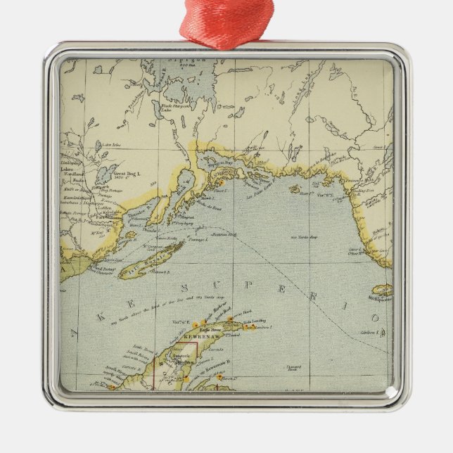 Adorno Metálico Ontario, Canadá (Frente)