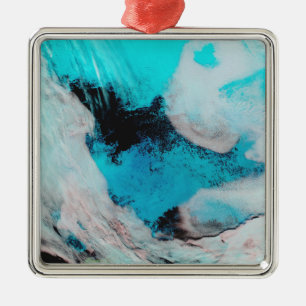 Adorno Metálico Opinión de color falsa del Polynya (agua abierta)