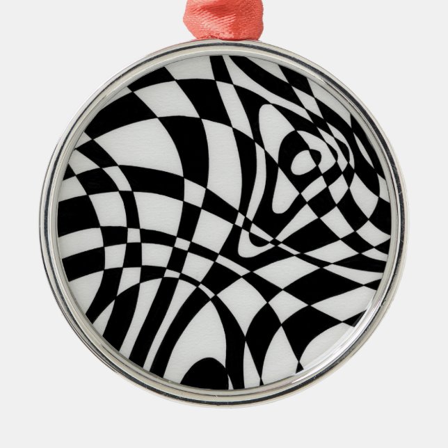 Adorno Metálico Óptica #1a de Michael Moffa (Frente)