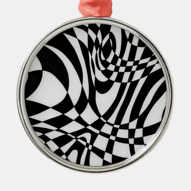 Adorno Metálico Óptico #1b de Michael Moffa (Frente)