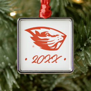 Adorno Metálico Oregon State Beavers   Cabeza de castor