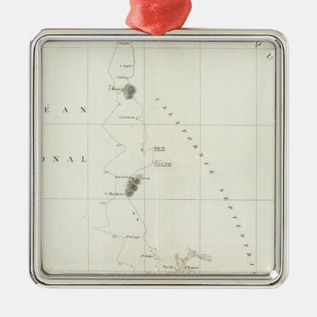 Adorno Metálico Oregon y California (Frente)