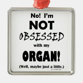 Adorno Metálico Órgano Obsesionado
