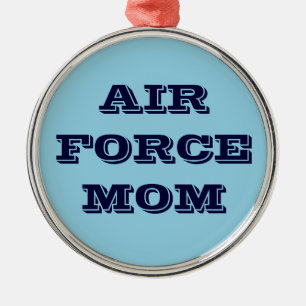 Adorno Metálico Ornament Air Force Mom