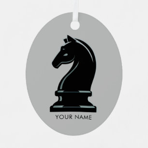 Adorno Metálico Ornament Chess