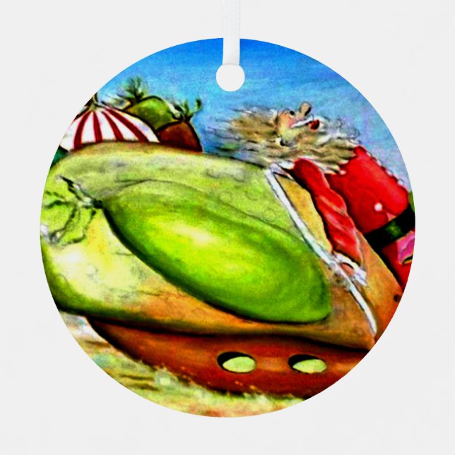 Adorno Metálico Ornament Christmas (Anverso)