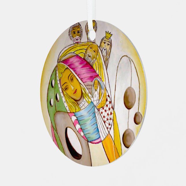 Adorno Metálico Ornament Christmas (Anverso Izquierdo)