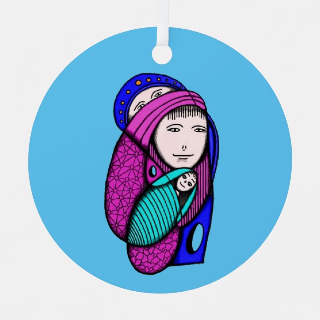 Adorno Metálico Ornament Christmas (Anverso)