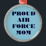 Adorno Metálico Ornament Orud Air Force Mom<br><div class="desc">Ornament Orud Air Force Mom</div>