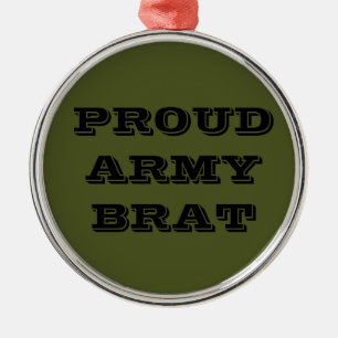 Adorno Metálico Ornament Orud Army Brat