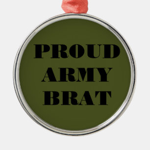 Adorno Metálico Ornament Orud Army Brat