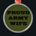 Adorno Metálico Ornament Orud Army Wife<br><div class="desc">Ornament Orud Army Wife</div>