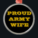 Adorno Metálico Ornament Orud Army Wife<br><div class="desc">Ornament Orud Army Wife</div>