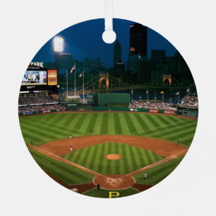 Adorno Metálico Ornament Round-Pittsburgh PNC Park
