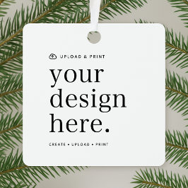 Adorno Metálico Ornamentar su diseño Cargar Metalizado cuadrado