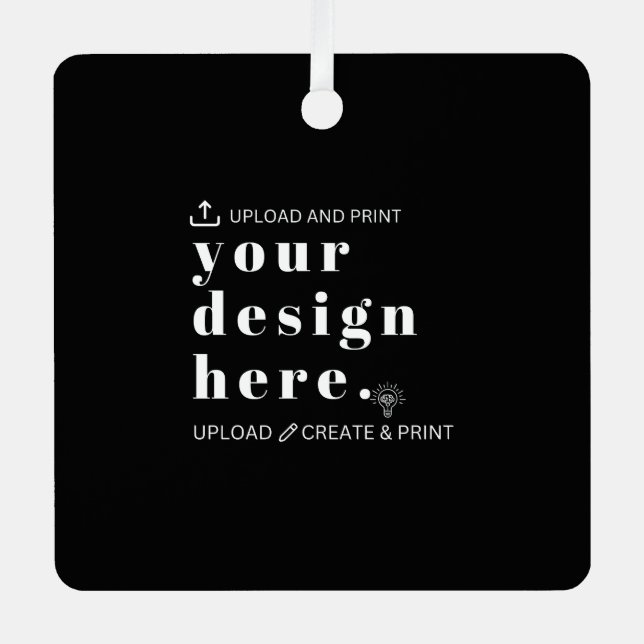 Adorno Metálico Ornamentar su diseño Cargar Metalizado cuadrado (Anverso)