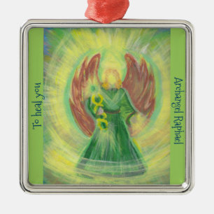 Adorno Metálico Ornamento: Raphael del arcángel