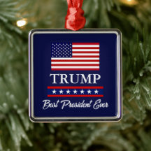 ORNAMIENTO DEL PRESIDENTE DONALD TRUMP CHRISTMAS