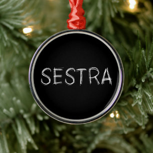 Adorno Metálico Orphan Black   Helena - Sestra
