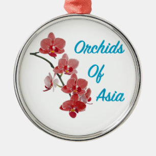 Adorno Metálico Orquídeas de Asia Spa de Día