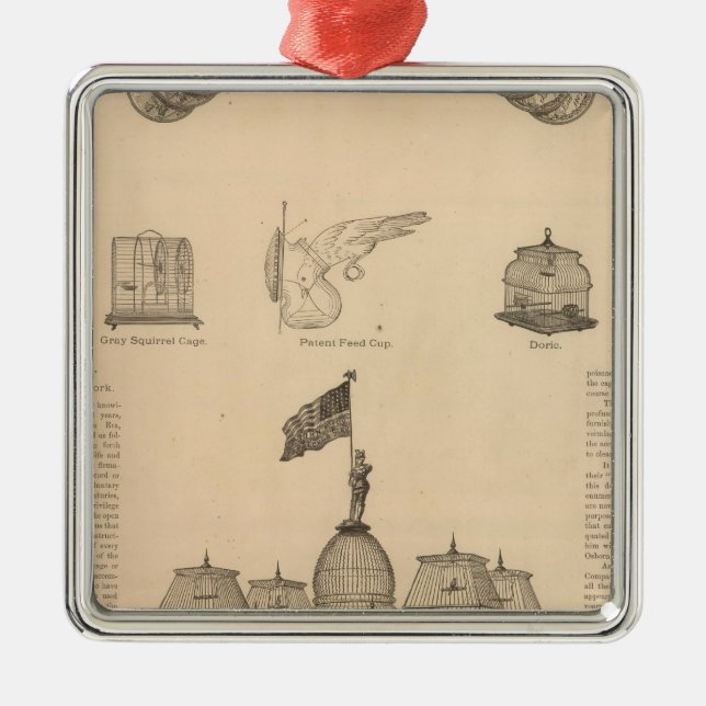 Adorno Metálico Osborn Manufacturing Company (Frente)