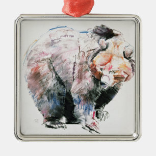 Adorno Metálico Oso