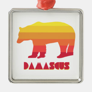 Adorno Metálico Oso Arcoíris de Damascus Virginia
