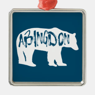 Adorno Metálico Oso de Abingdon Virginia
