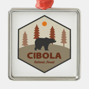 Adorno Metálico Oso del Bosque Nacional Cibola