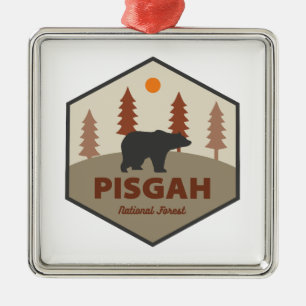 Adorno Metálico Oso Forestal Nacional de Pisgah