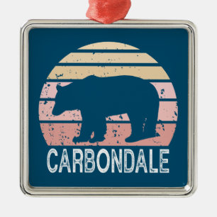 Adorno Metálico Oso Retro Carbondale Colorado