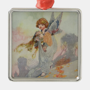 Adorno Metálico Otoño a partir de las estaciones