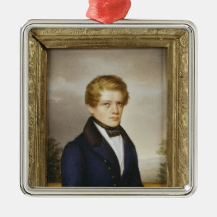 Adorno Metálico Otto von Bismarck como estudiante, 1833