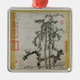 Adorno Metálico Pabellón debajo de los árboles