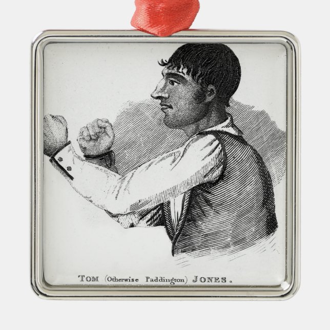 Adorno Metálico Paddington Tom Jones (Frente)