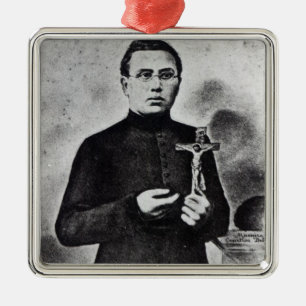 Adorno Metálico Padre Damián