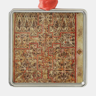 Adorno Metálico Página de la alfombra Fol.220, del Lichfield