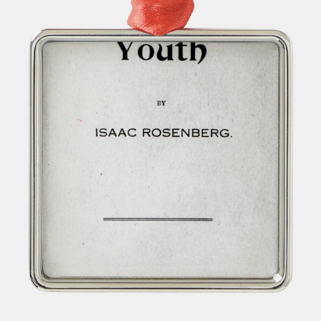 Adorno Metálico Página de título a 'Youth (Frente)