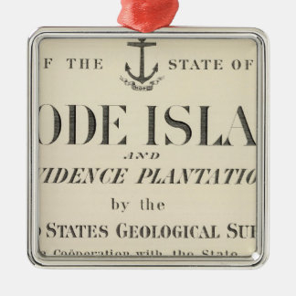 Adorno Metálico Página de título Álticas de Rhode Island